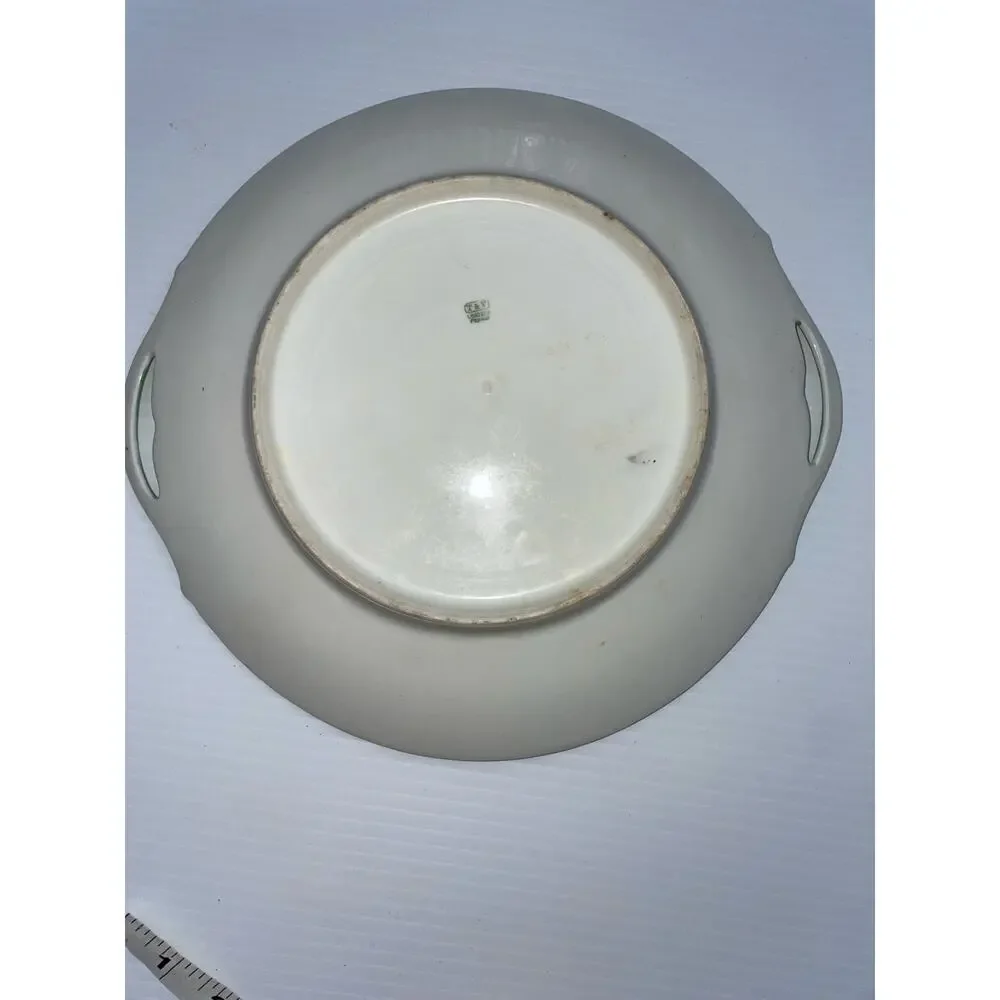 Antique Tressemann Vogt ( T&V) Limoges France Hand Painted Serving Dis
